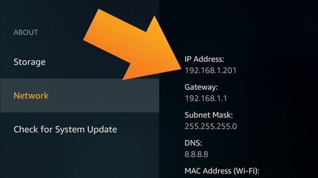 how to find mac address for vizio tv